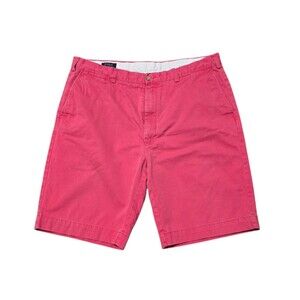 Polo Ralph Lauren Chino Shorts Mens Size 40 Tall Flat Front Classic Fit Salmon